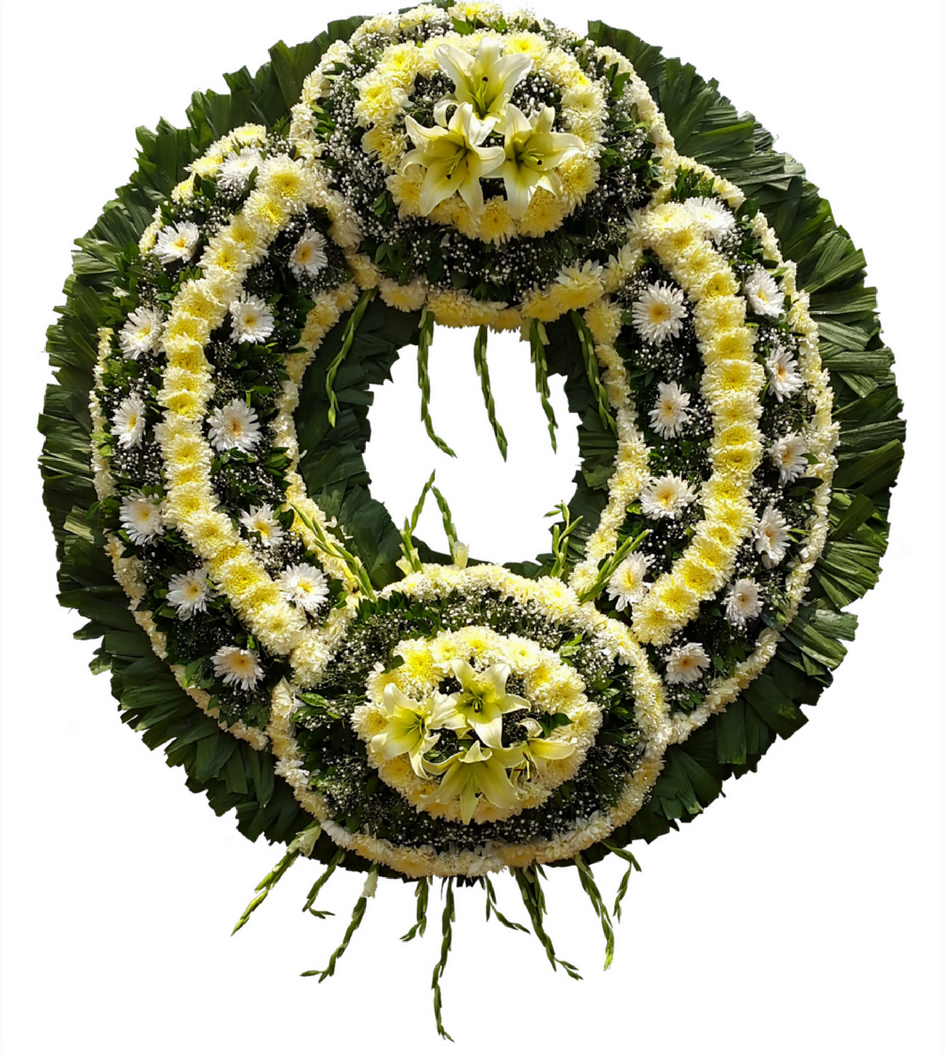 Entrega de Flores fúnebres en la ciudad de méxico